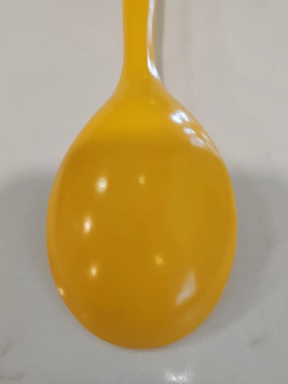 Nesquik Yellow Plastic Scoop / Stirring Spoon Collectible Long Handle